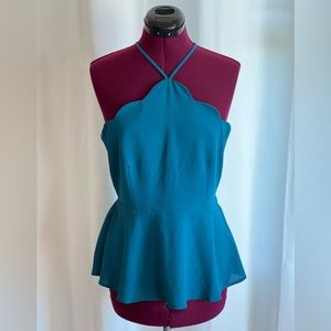 High neck halter
